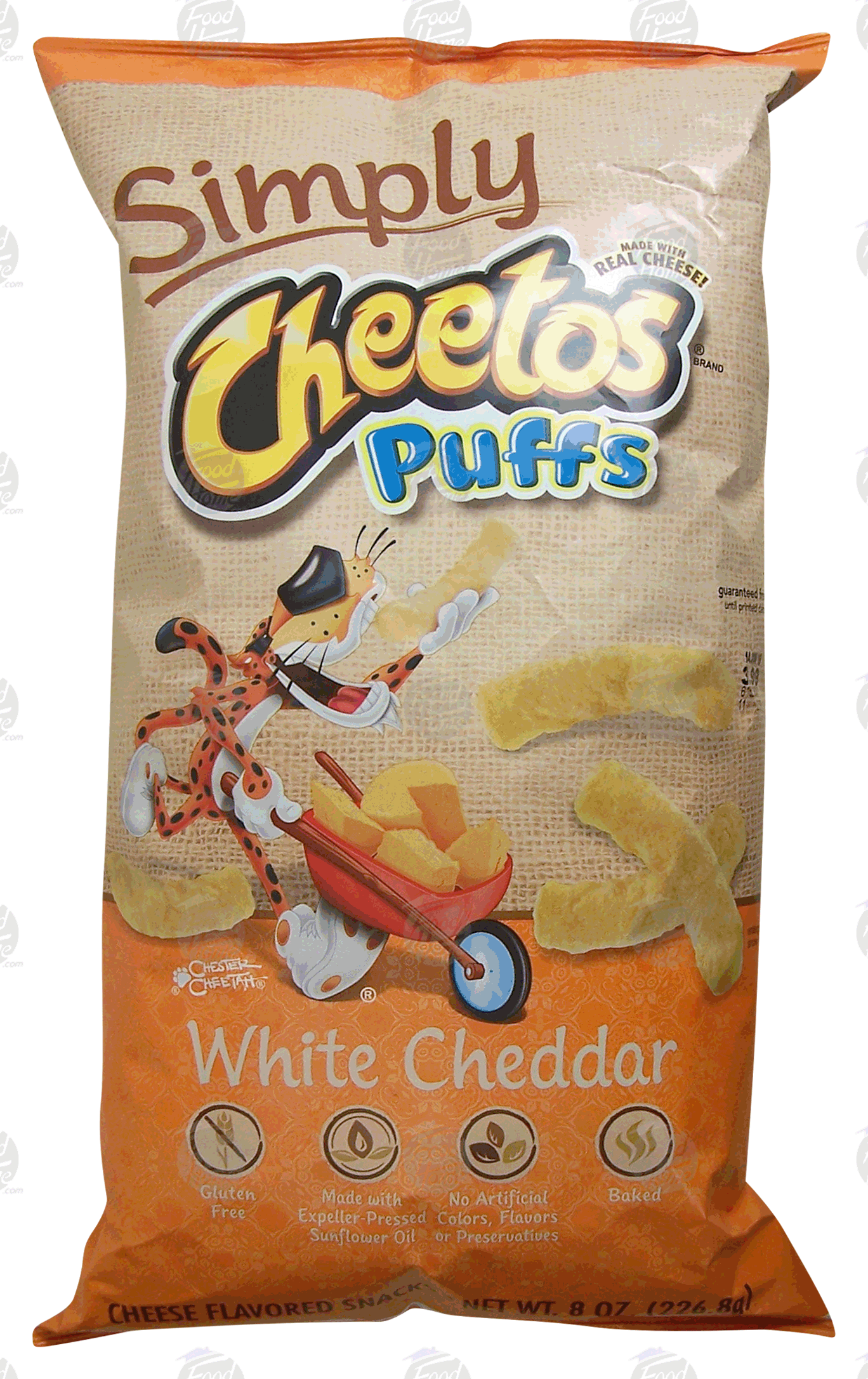 Cheetos Simply white cheddar puffs Full-Size Picture